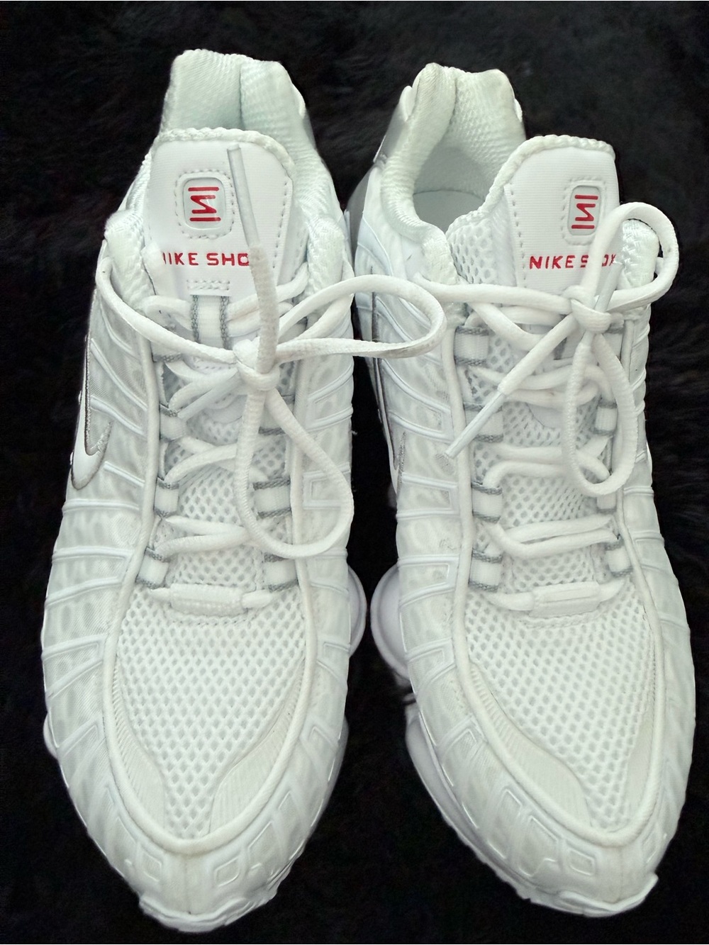 Nike Women’s White & Silver Rebound Running Sneakers size 8 in women 6.5Y unisex - Picture 8 of 12